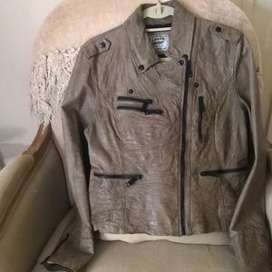 LEVIS 💯Leather Motorcycle Jacket